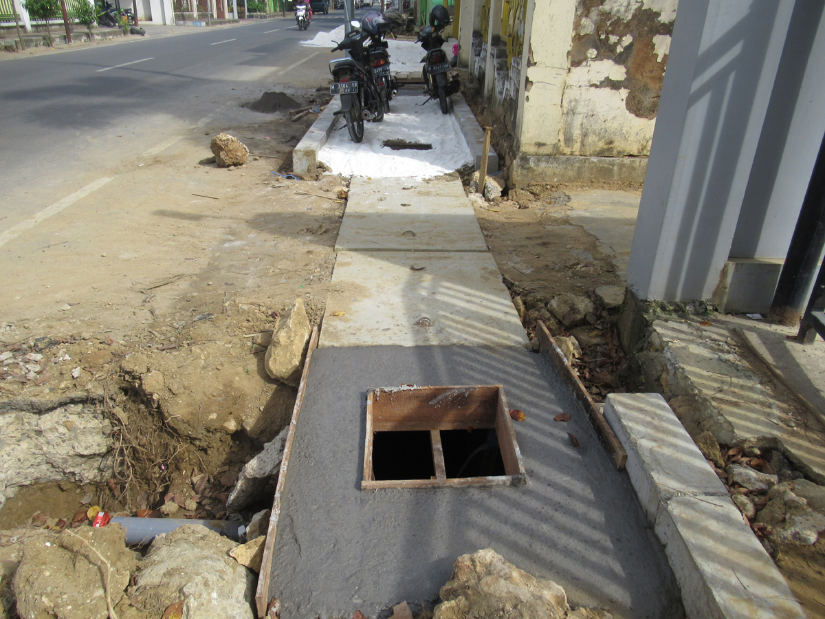 Pedestrian Jl. Wachid Hasyim Sumenep