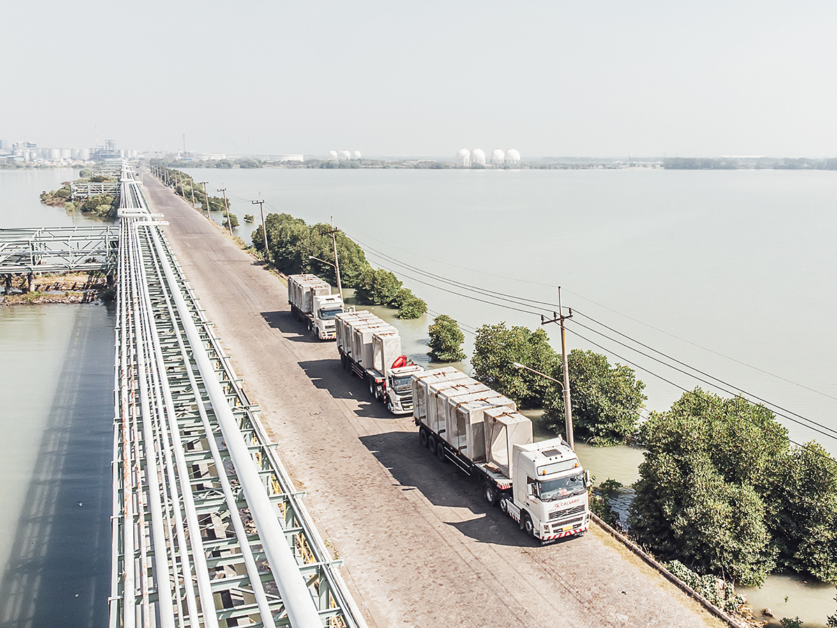 Tangguh LNG Expansion Tree Harvesting & Site Preparation Papua (Franco Maspion Port - Gresik)