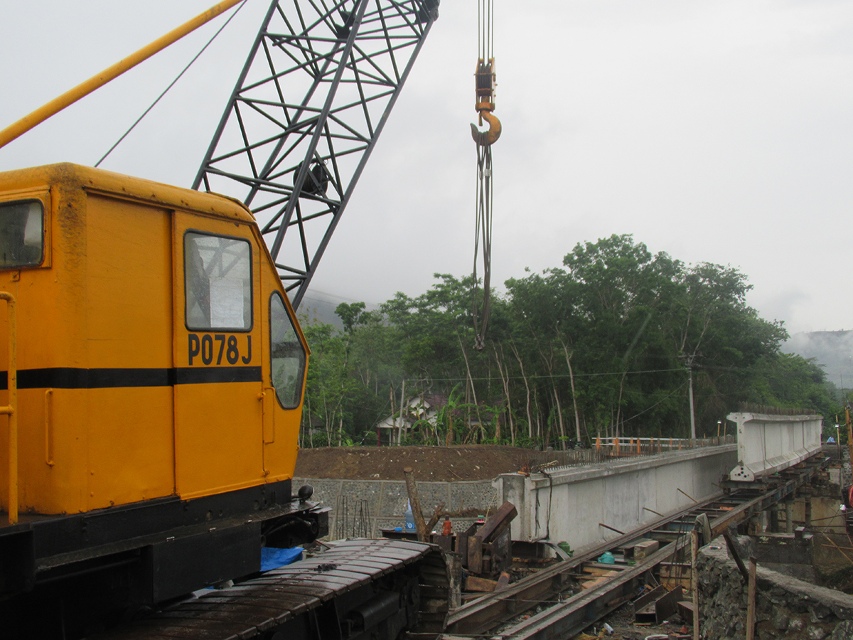 Jembatan Ngadirejo Trenggalek (GIRDER)