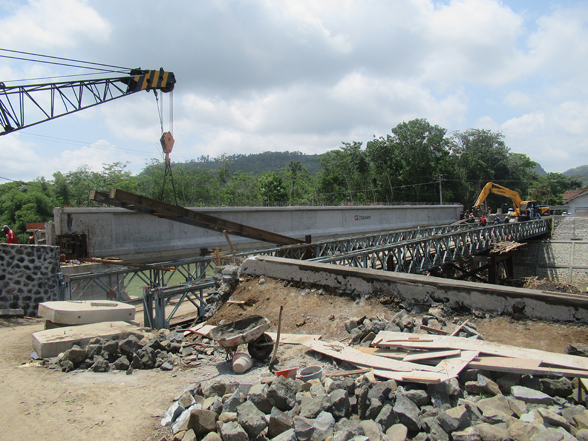 Jembatan Ngadirejo Trenggalek (GIRDER)