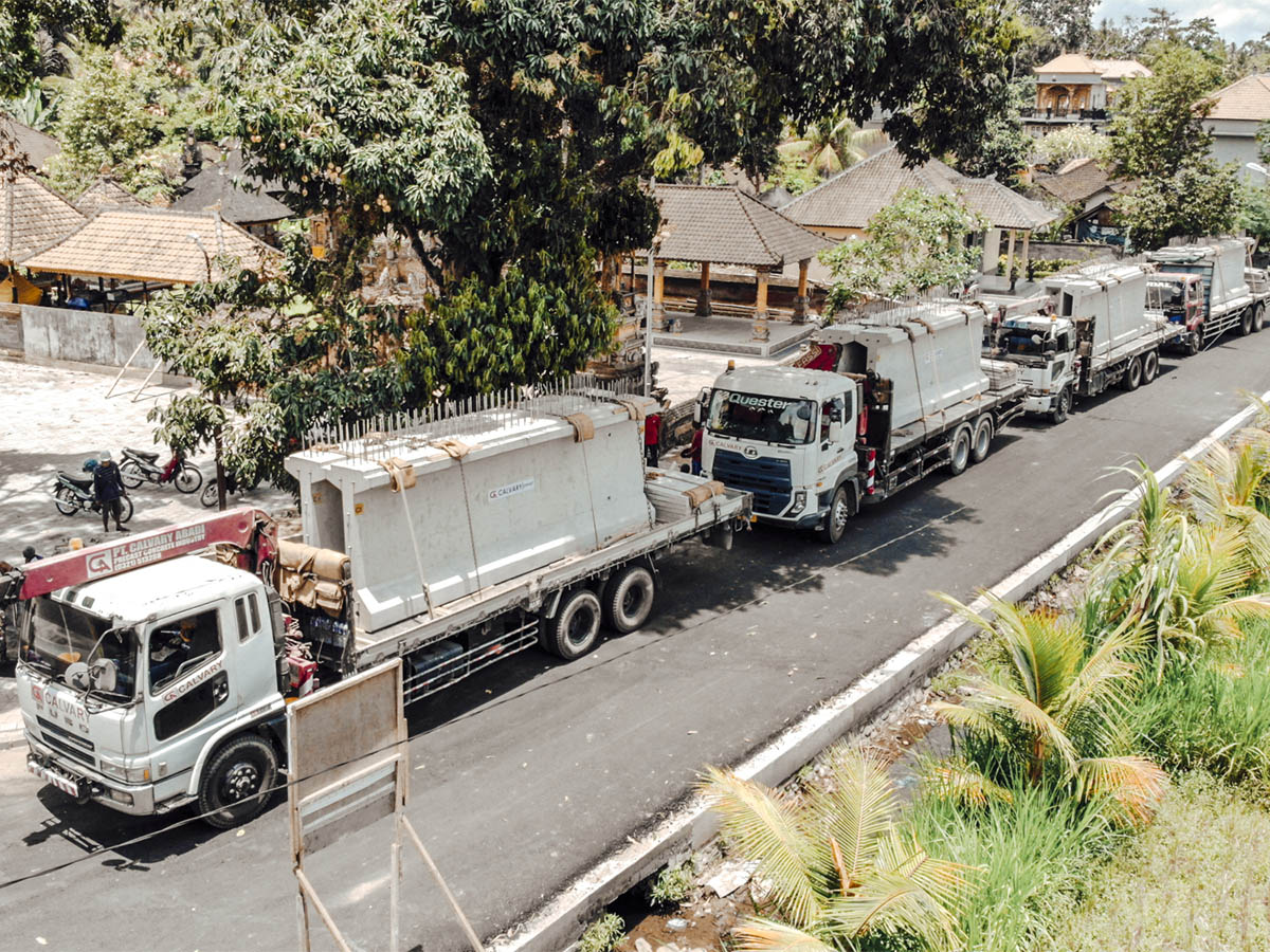 JEMBATAN BLAHKIUH - AYUNAN (GIRDER) BADUNG - BALI