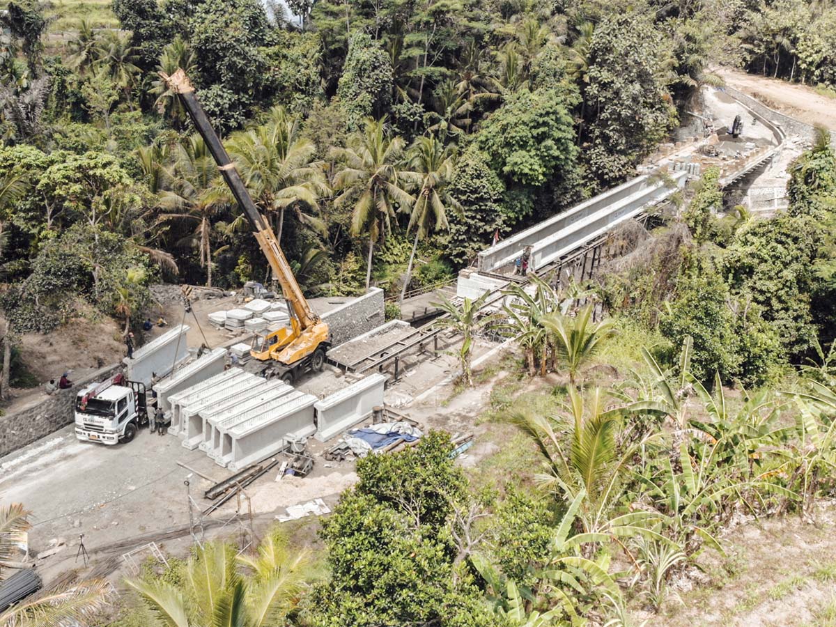 JEMBATAN BLAHKIUH - AYUNAN (GIRDER) BADUNG - BALI