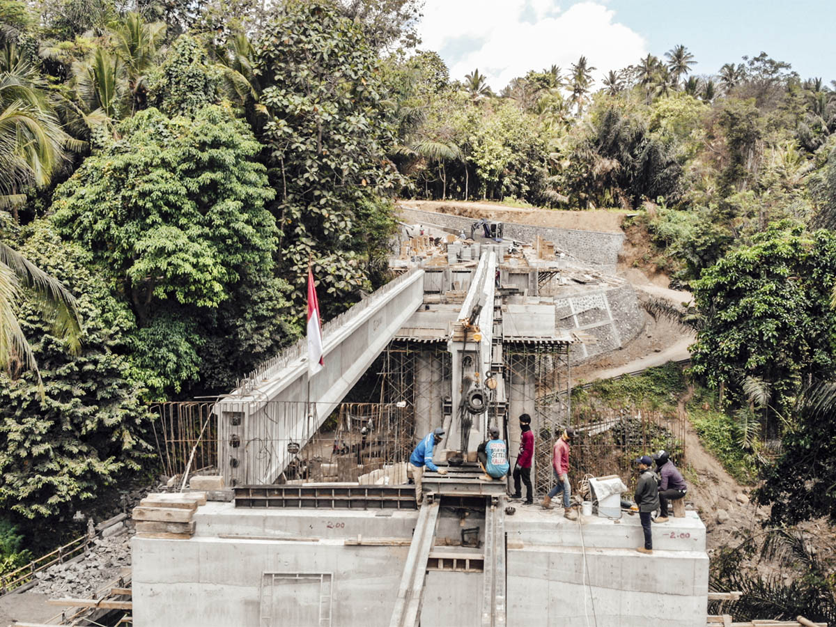 JEMBATAN BLAHKIUH - AYUNAN (GIRDER) BADUNG - BALI