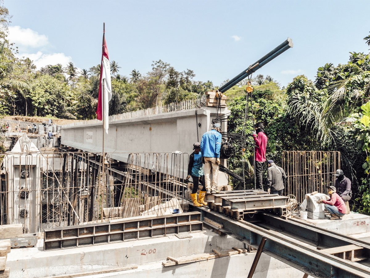 JEMBATAN BLAHKIUH - AYUNAN (GIRDER) BADUNG - BALI