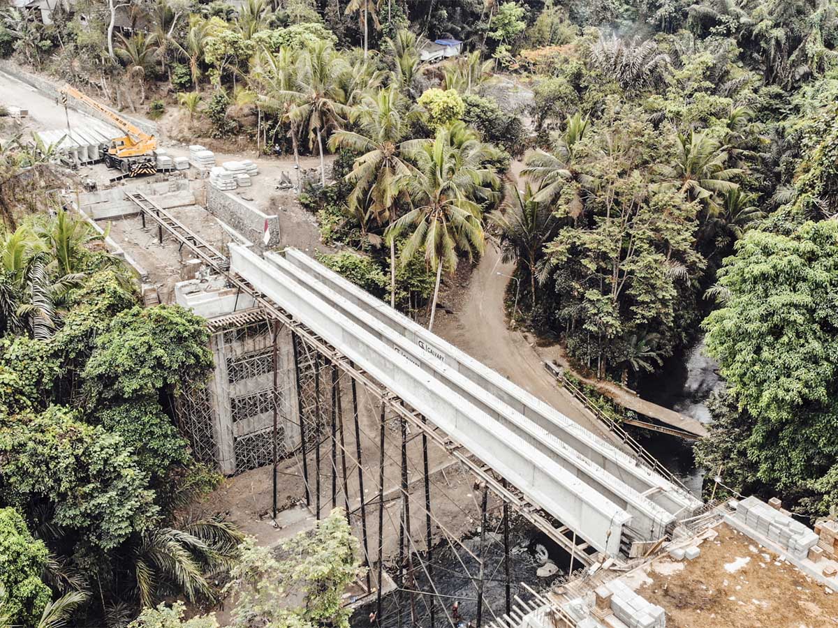 JEMBATAN BLAHKIUH - AYUNAN (GIRDER) BADUNG - BALI