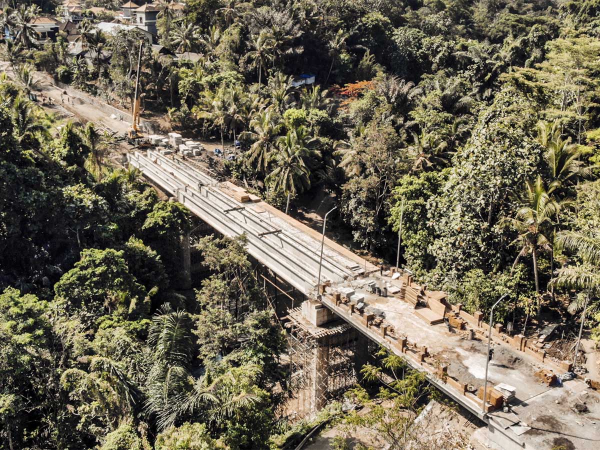JEMBATAN BLAHKIUH - AYUNAN (GIRDER) BADUNG - BALI