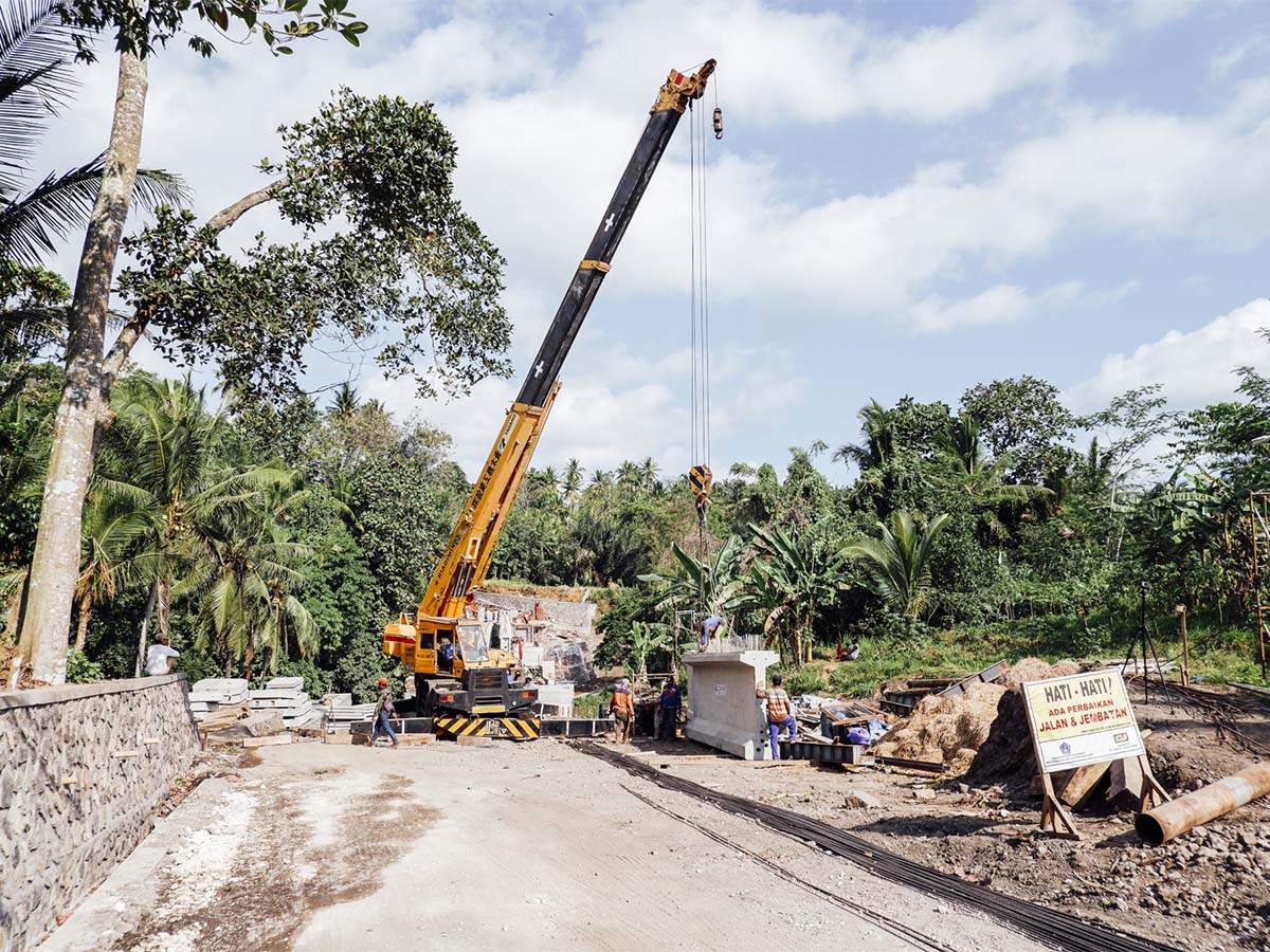 JEMBATAN BLAHKIUH - AYUNAN (GIRDER) BADUNG - BALI