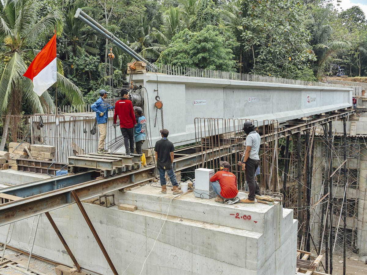 JEMBATAN BLAHKIUH - AYUNAN (GIRDER) BADUNG - BALI