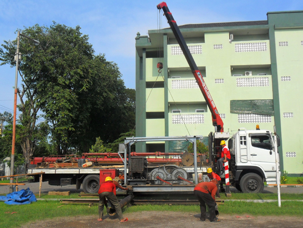 Setting Drop Hammer 1