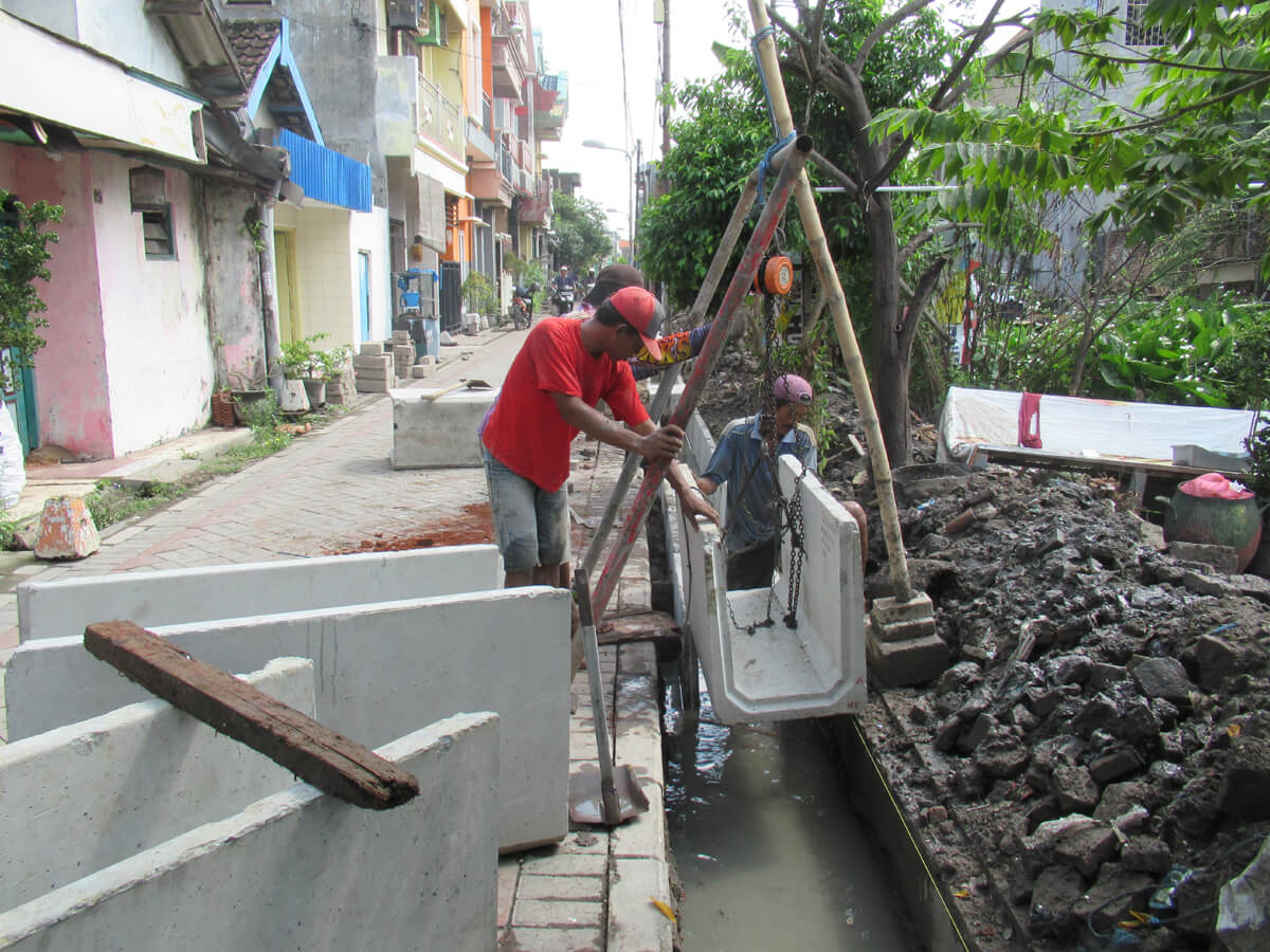 Saluran Warga Jl. Dukuh Setro Surabaya