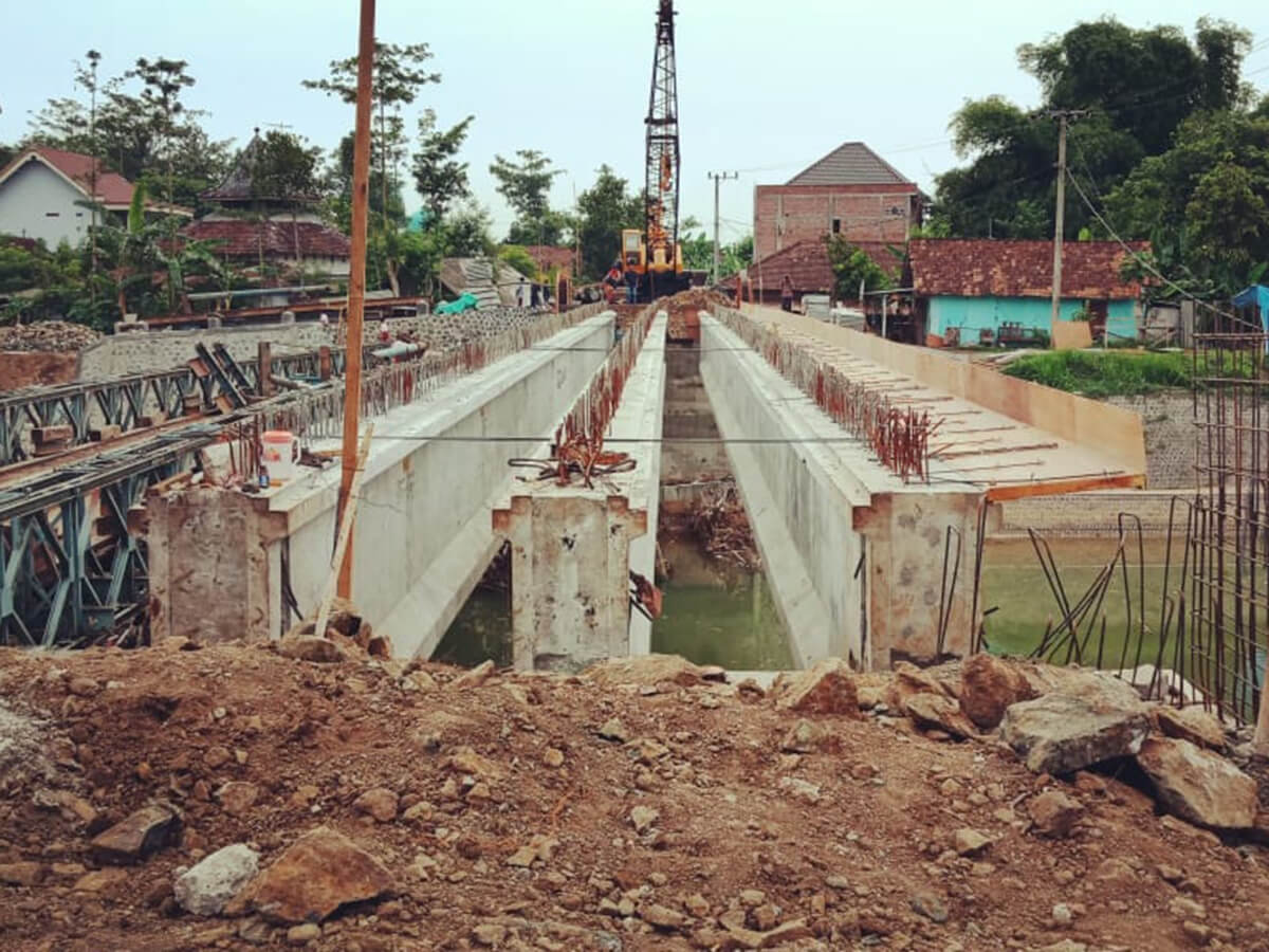 Jembatan Ngadirejo Trenggalek (GIRDER)